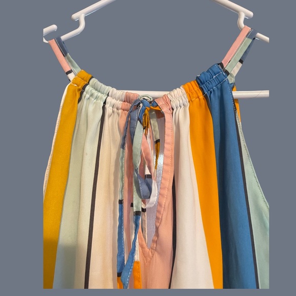 Loft Very Cute Striped Spaghetti Strap Blouse - Picture 5 of 6